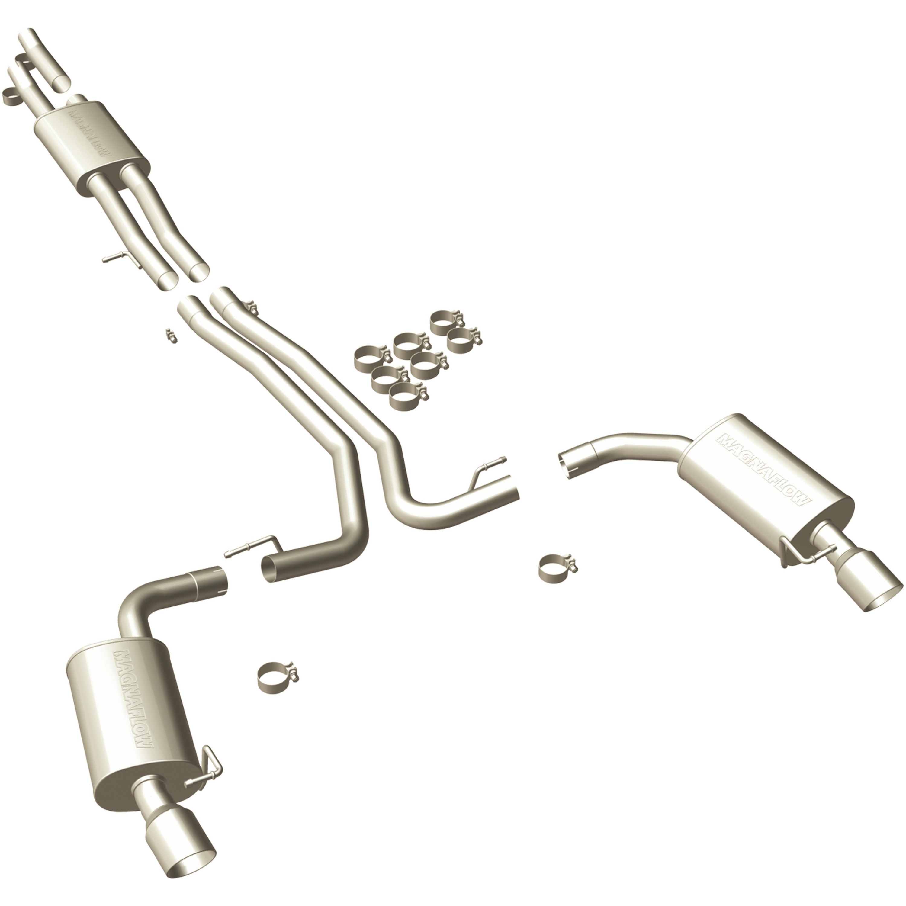 MagnaFlow 2010-2019 Ford Flex Street Series Cat-Back Performance Exhaust System